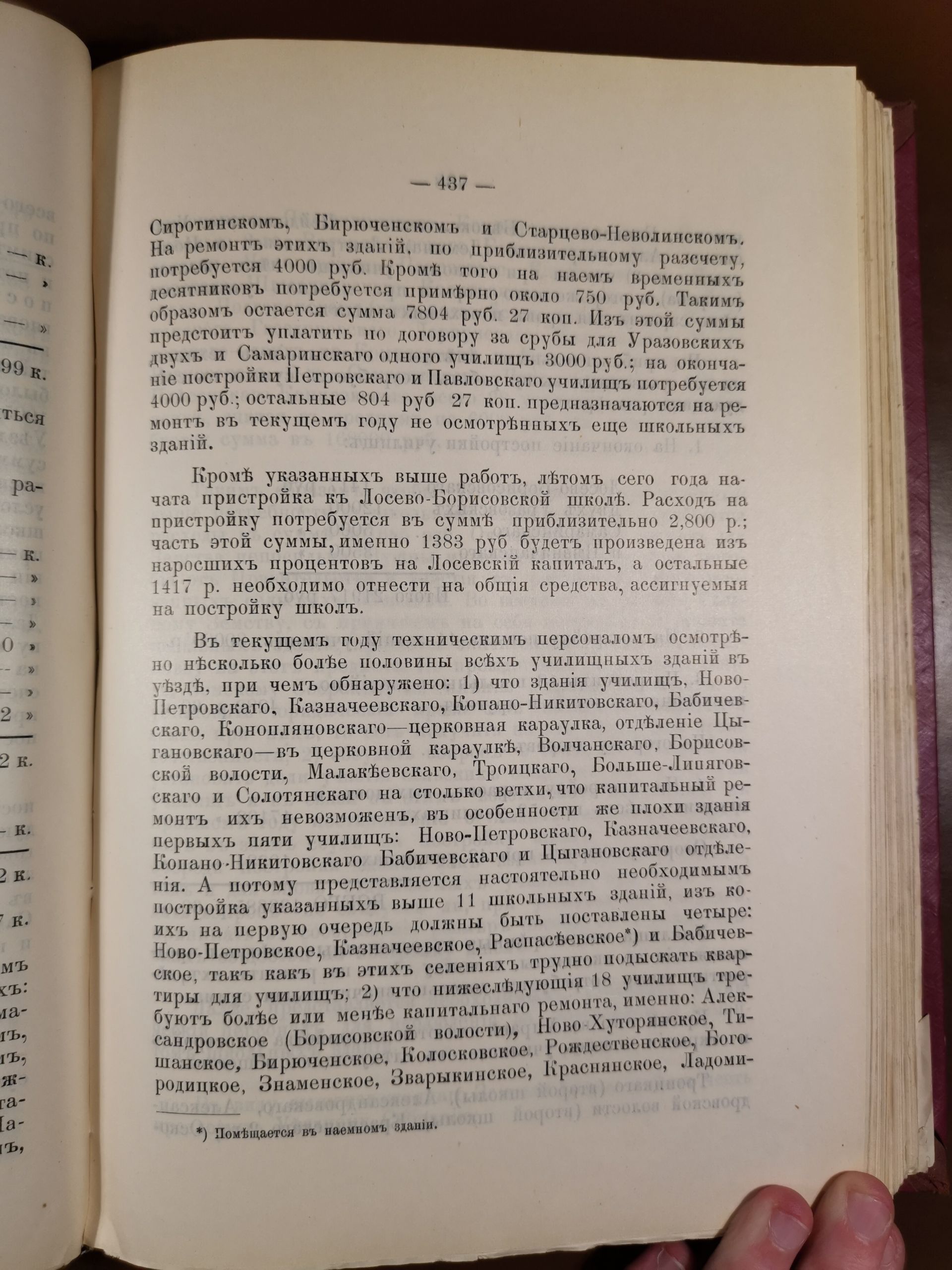 [Из журналов Валуйского Уездного Земского собрания за 1907 год]