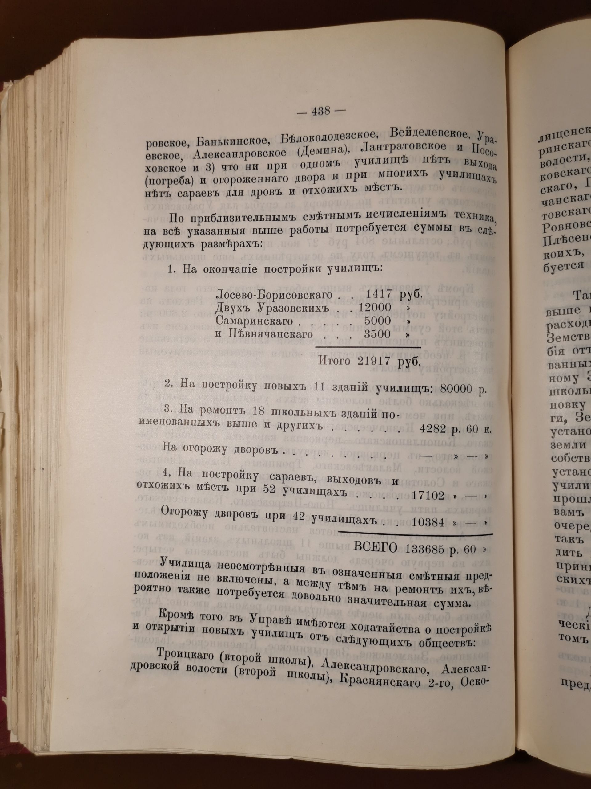 [Из журналов Валуйского Уездного Земского собрания за 1907 год]