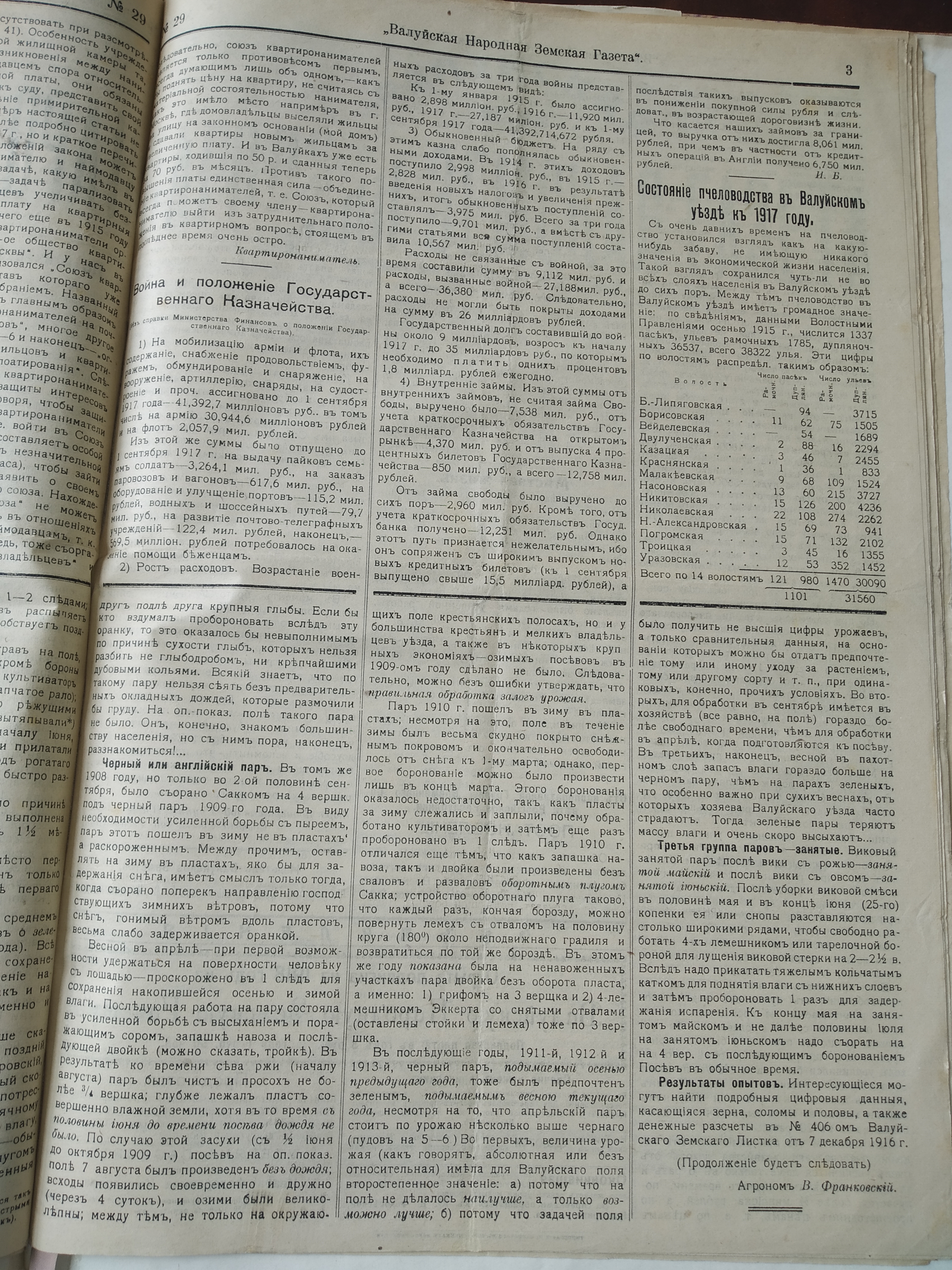 [Валуйская народная земская газета, 1917 год]